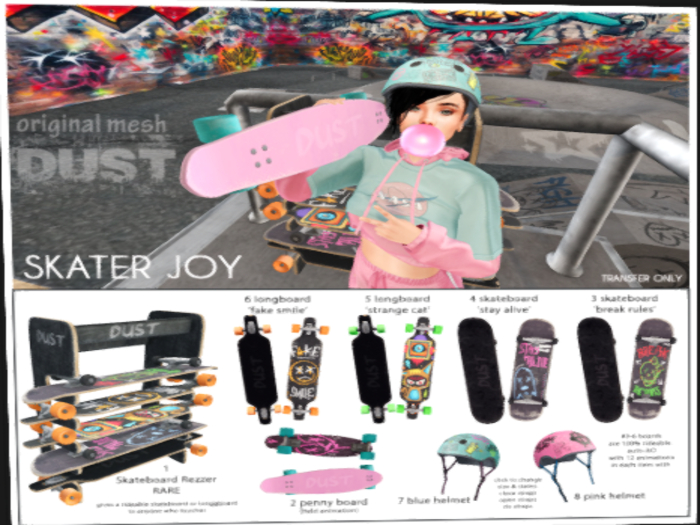 6 DUST: Longboard Fake Smile [add]