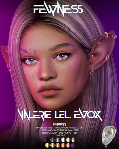 Fewness - Valerie Lelutka EvoX Earring
