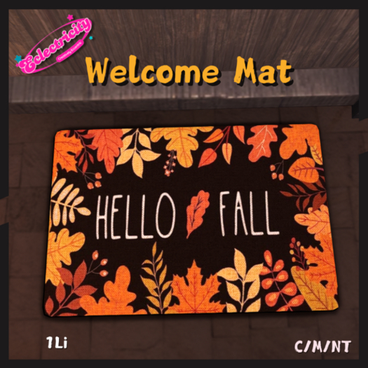 Welcome Mat - Hello Fall