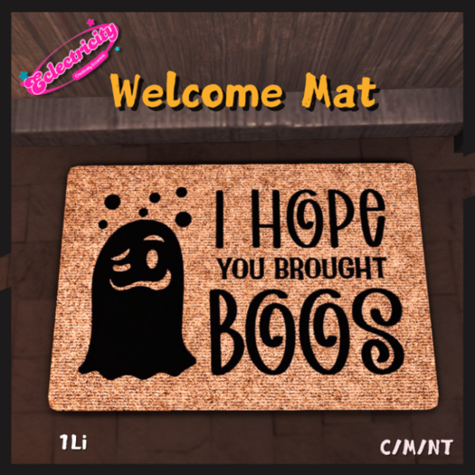 Welcome Mat - Boos