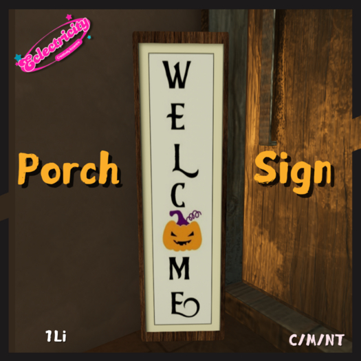 Trick or Treat Sign-Welcome
