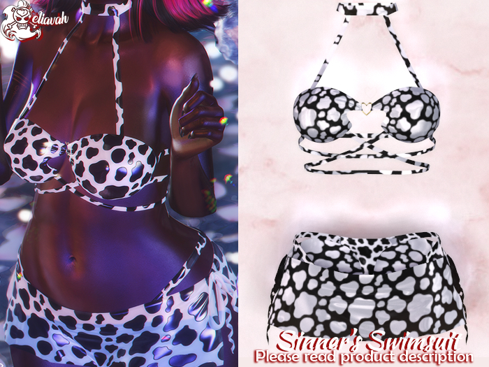 Second Life Marketplace - Eliavah ~ Sinner's Swimsuit [INVERSE COW]