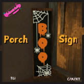 Trick or Treat Sign-Boo