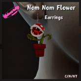 Nom Nom Plant Earrings