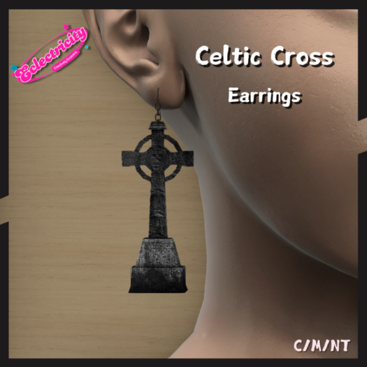 Celtic Cross Earrings
