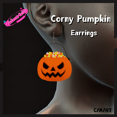 Corny Pumpkin Earrings