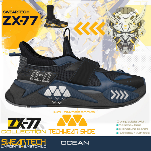 Sneakers - Techware ZX-77 OCEAN