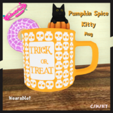 Pumpkin Spice Kitty Mug