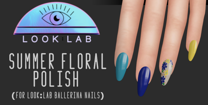 LOOK:LAB [boxed] Summer Floral Polish (Ballerina)