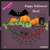 Happy Halloween Shelf