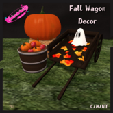 Fall Wagon Decor