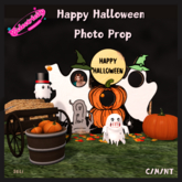 Happy Halloween Photo Prop