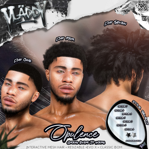Vladdy // "Opulence" Hair (Fatpack) (EVO X + CLASSIC BOM)