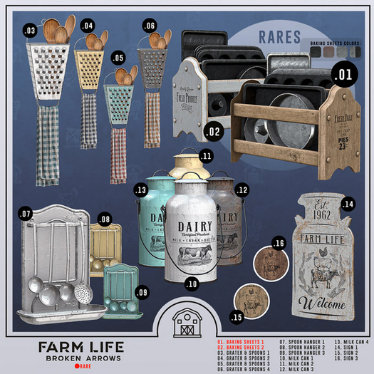 2. BROKEN ARROWS - Farm Life - RARE