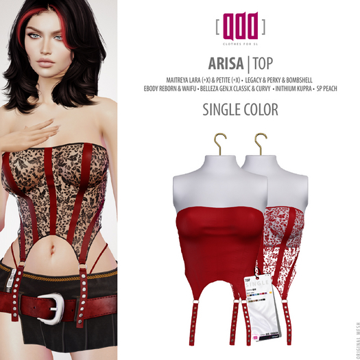 [ADD] Arisa Top - Red