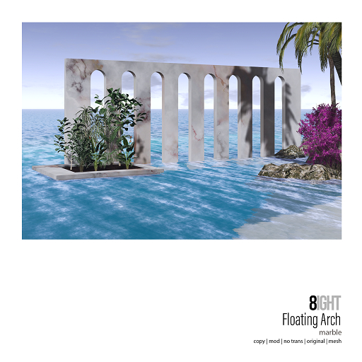 8 Floating Arch - Marble