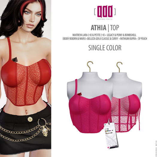 [ADD] Athia Top - Pink