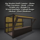 My Market Stall Counter Maise1