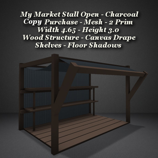 My Market Stall Open Charcoal1