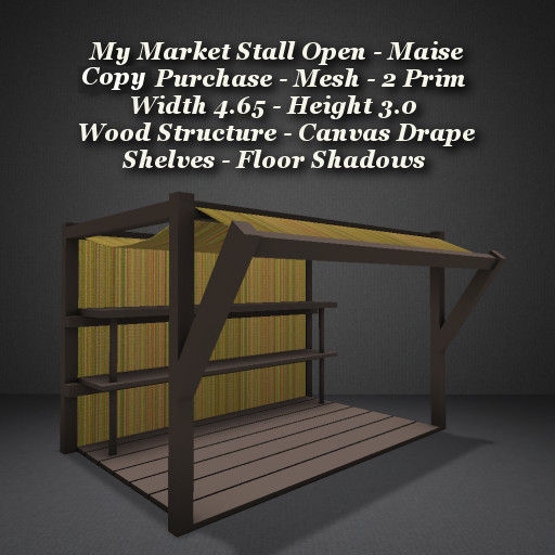 My Market Stall Open Maise1