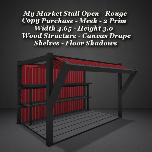 My Market Stall Open Rouge1