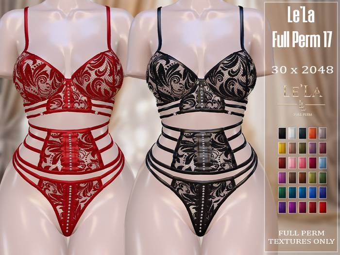 {Le'La} 17 Full Perm Mesh T.Pack 1
