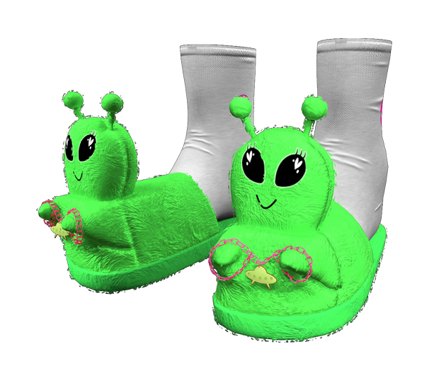 KYMILE - Lada Splippers - Green