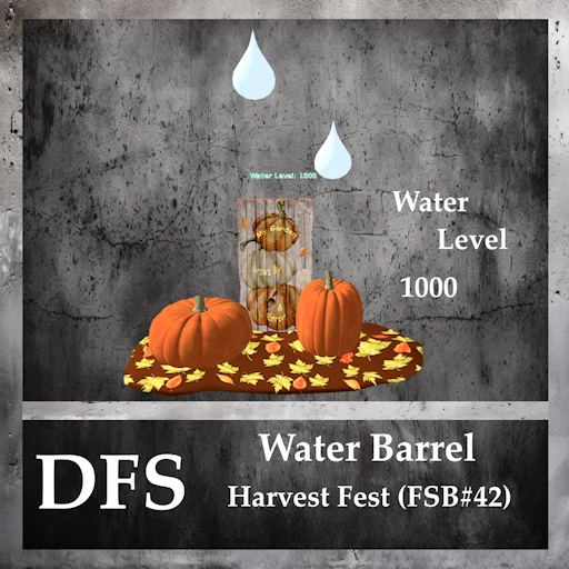 Textur DFS Water Barrel - Harvest Fest (FSB#42)