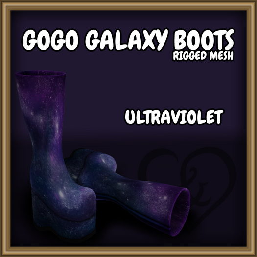 Gogo Galaxy Boots - Ultraviolet