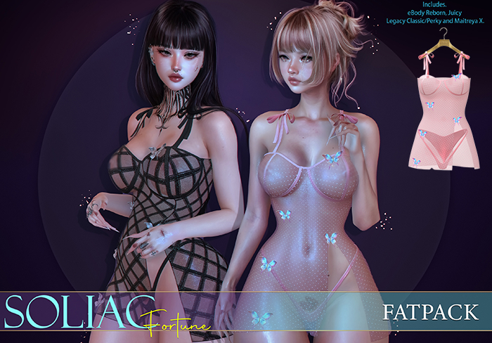 SOLIAC - Dress Fortune - Barbie