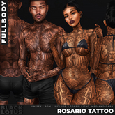 [BL] Rosario tattoo unisex // fullbody