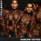 [BL] Harlow tattoo unisex // fullbody