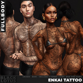 [BL] Enkai tattoo unisex // fullbody