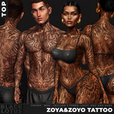 [BL] Zoya&Zoyo tattoos // top