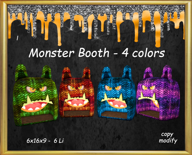 Monster Booth - Halloween - I