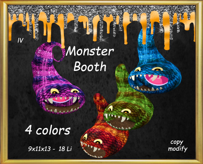 Monster Booth - Halloween - IV
