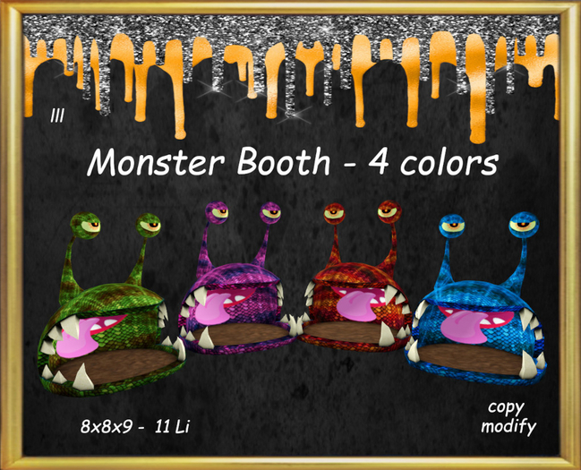 Monster Booth - Halloween - III