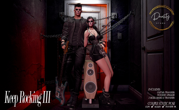 [DSt] Keep Rocking III - Couple Pose w/props (BOXED)