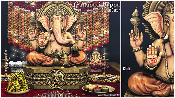MADRAS Ganapati Bappa Color (ADD)