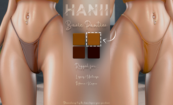 HANII - Basic Panties C2
