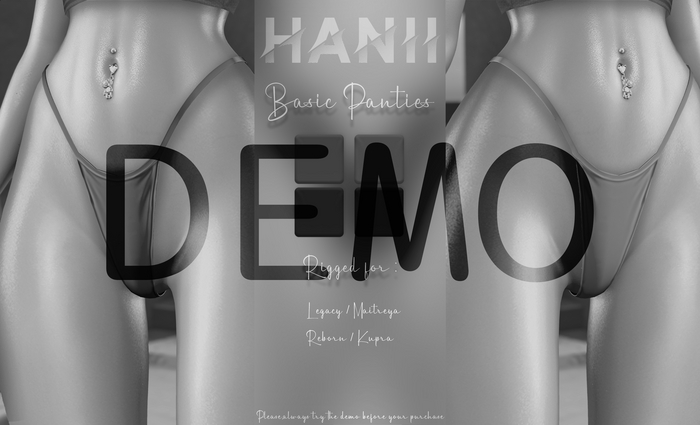 HANII - Basic Panties DEMO