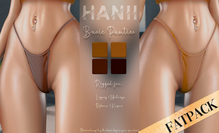 HANII - Basic Panties FATPACK