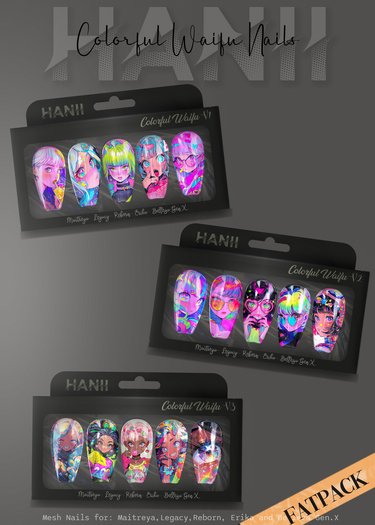 HANII -  Colorful Waifu FATPACK