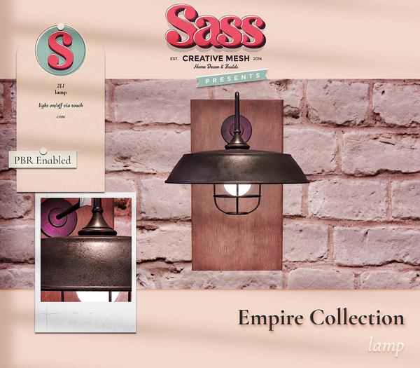 Sass [Empire Collection] Lamp