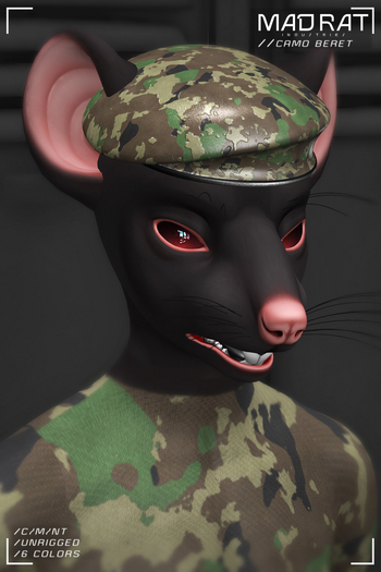 Mad Rat //Camo Beret [Group Gift]