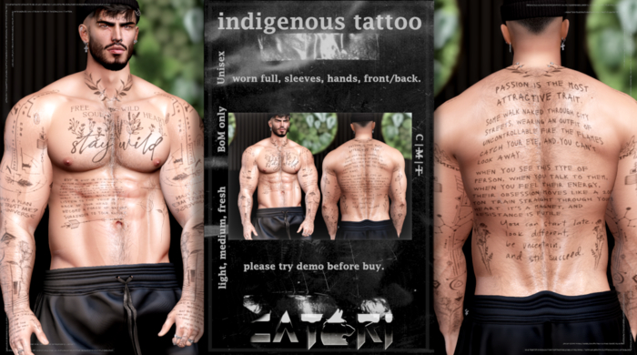 .catori. indigenous tattoo. (add)