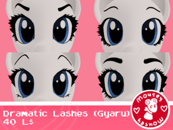 Dramatic Lashes (Gyaru) (Mousey)
