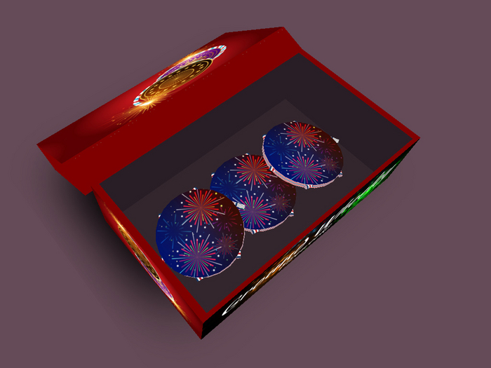 Ground Wheeley Fireworks - Pack of 8 Colors + 1 Multicolor