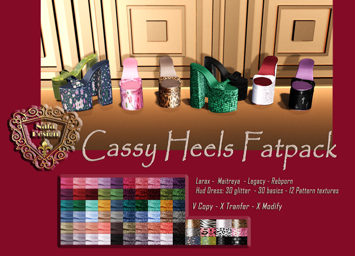 Nala Designs - Cassy Heels [Fatpack]
