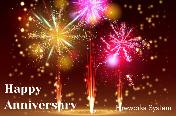 HAPPY ANNIVERSARY - Fireworks System v2.5